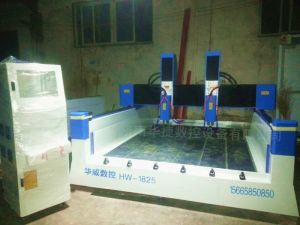 苏州昆山HW1825双头重型石材雕刻机